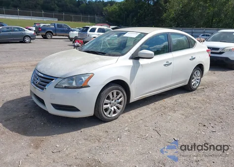 2014 Nissan Sentra Sv z USA, uszkodzony, nr VIN 3N1AB7AP4EL665371